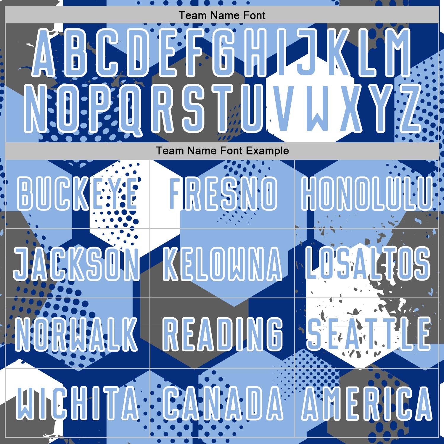 Custom Royal Light Blue-White Geometric Shape Sublimation Soccer Uniform Jersey view 5