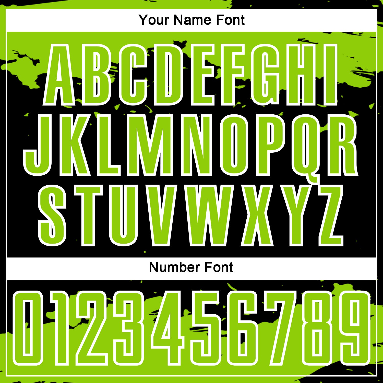 Custom Black Neon Green-White Abstract Fragment Art Sublimation Soccer Uniform Jersey view 6