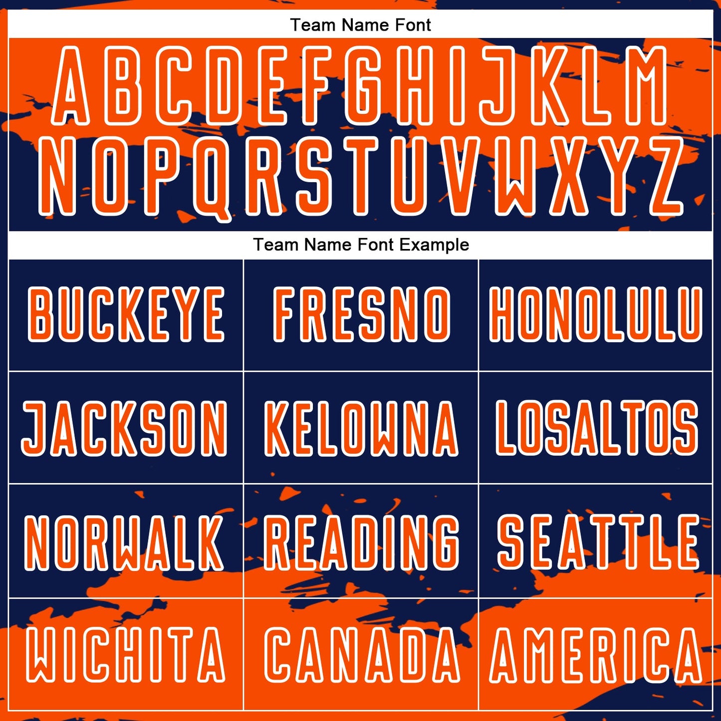 Custom Navy Orange-White Abstract Fragment Art Sublimation Soccer Uniform Jersey view 5