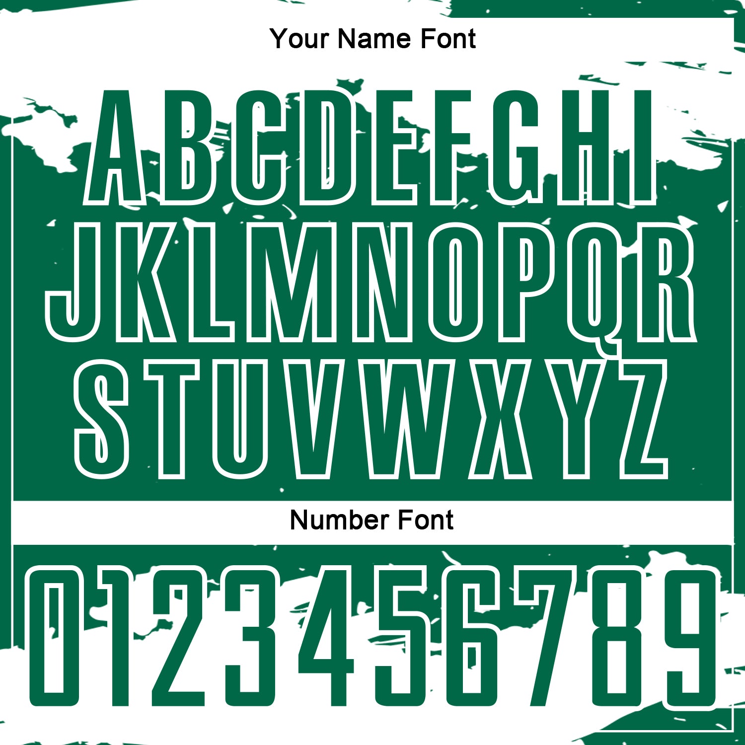 Custom Kelly Green White Abstract Fragment Art Sublimation Soccer Uniform Jersey view 6
