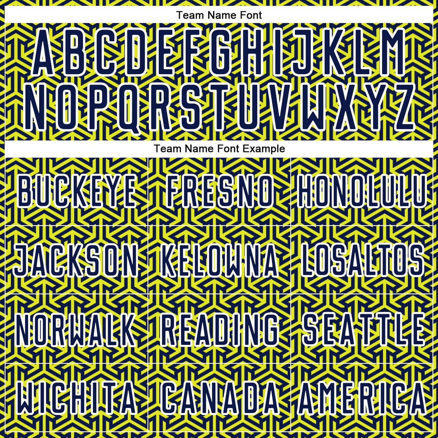 Custom Navy Neon Yellow-White Geometric Arrow Sublimation Soccer Uniform Jersey view 5