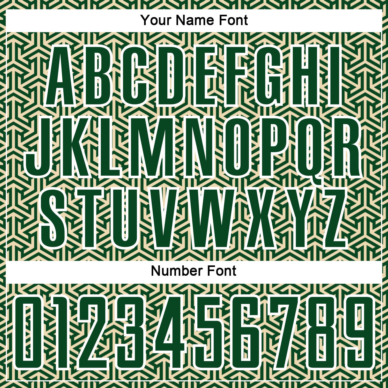 Custom Green Cream-White Geometric Arrow Sublimation Soccer Uniform Jersey view 6