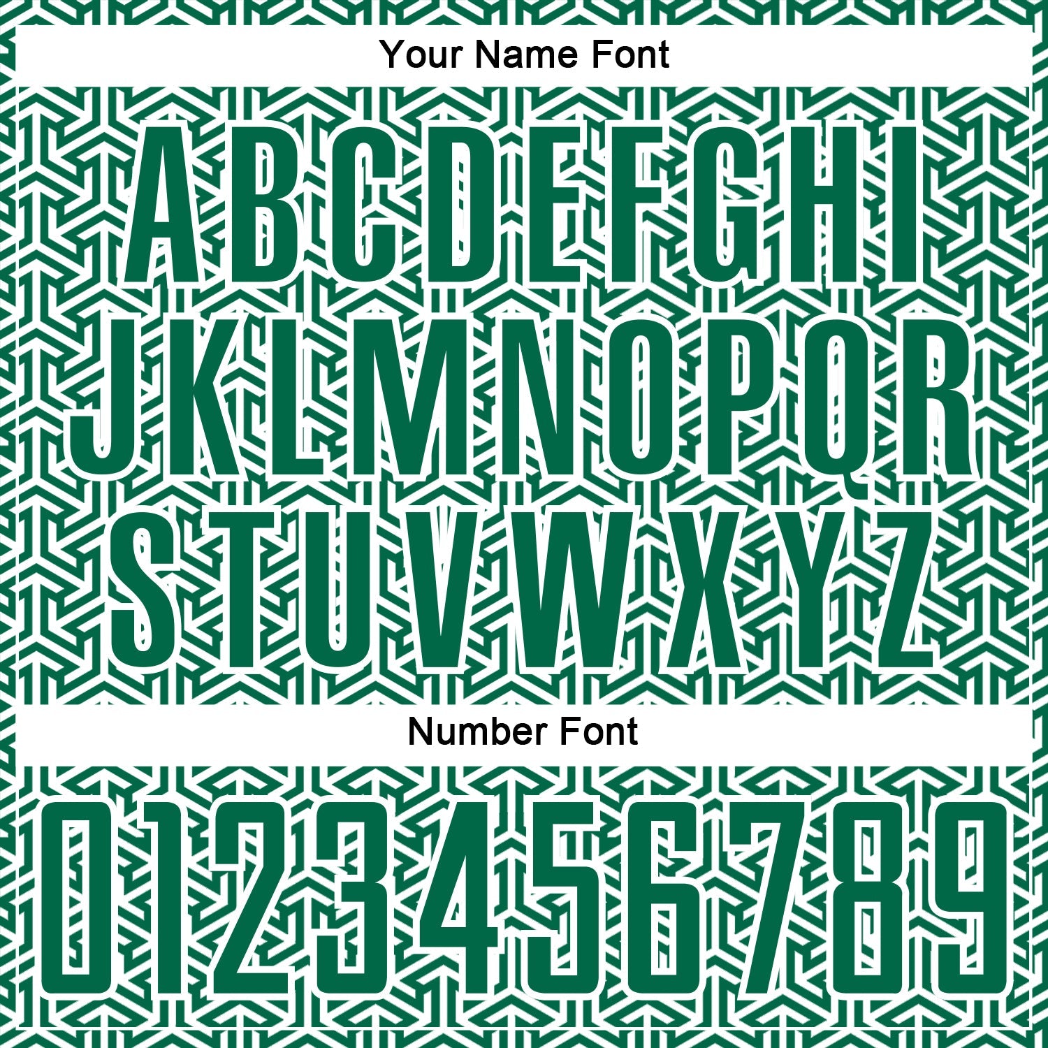 Custom Kelly Green White Geometric Arrow Sublimation Soccer Uniform Jersey view 6