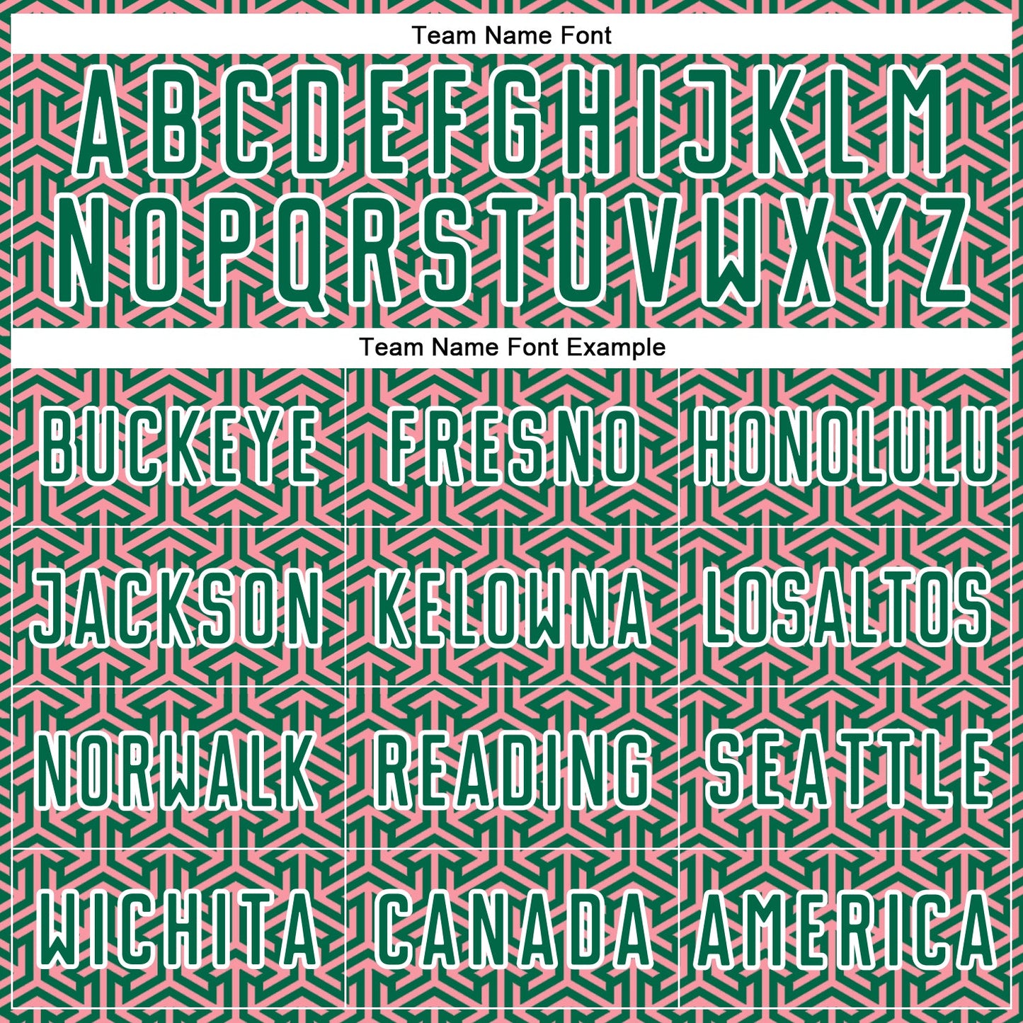 Custom Kelly Green Medium Pink-White Geometric Arrow Sublimation Soccer Uniform Jersey view 5