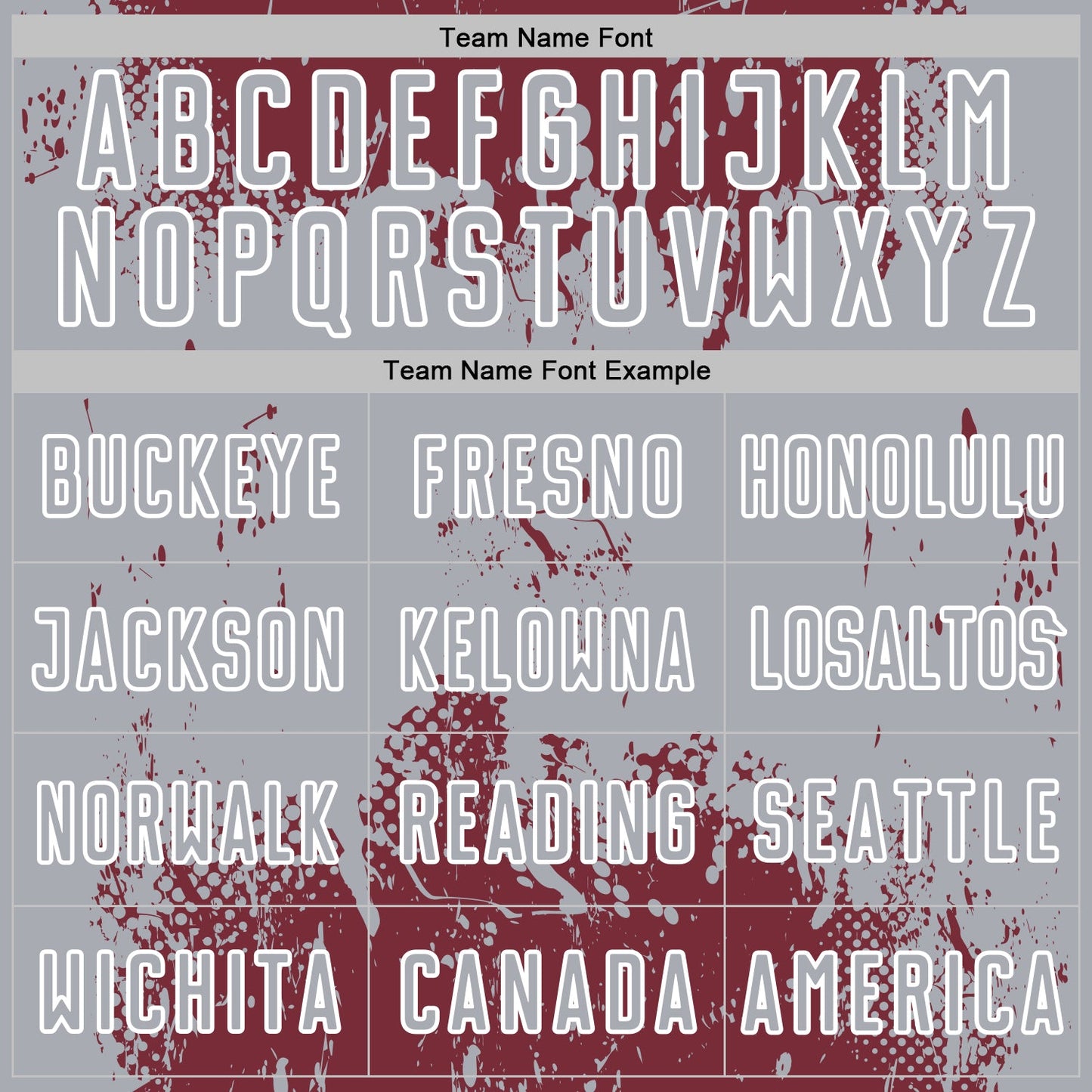 Custom Burgundy Gray-White Abstract Splatter Grunge Art Sports Sublimation Soccer Uniform Jersey view 5
