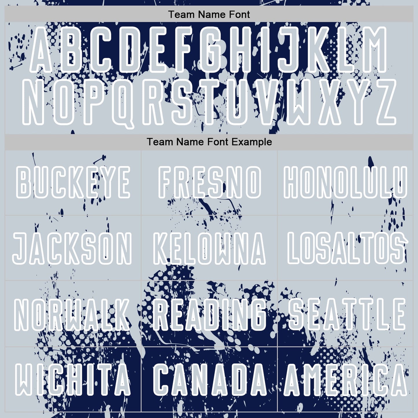 Custom Navy Silver-White Abstract Splatter Grunge Art Sports Sublimation Soccer Uniform Jersey view 5