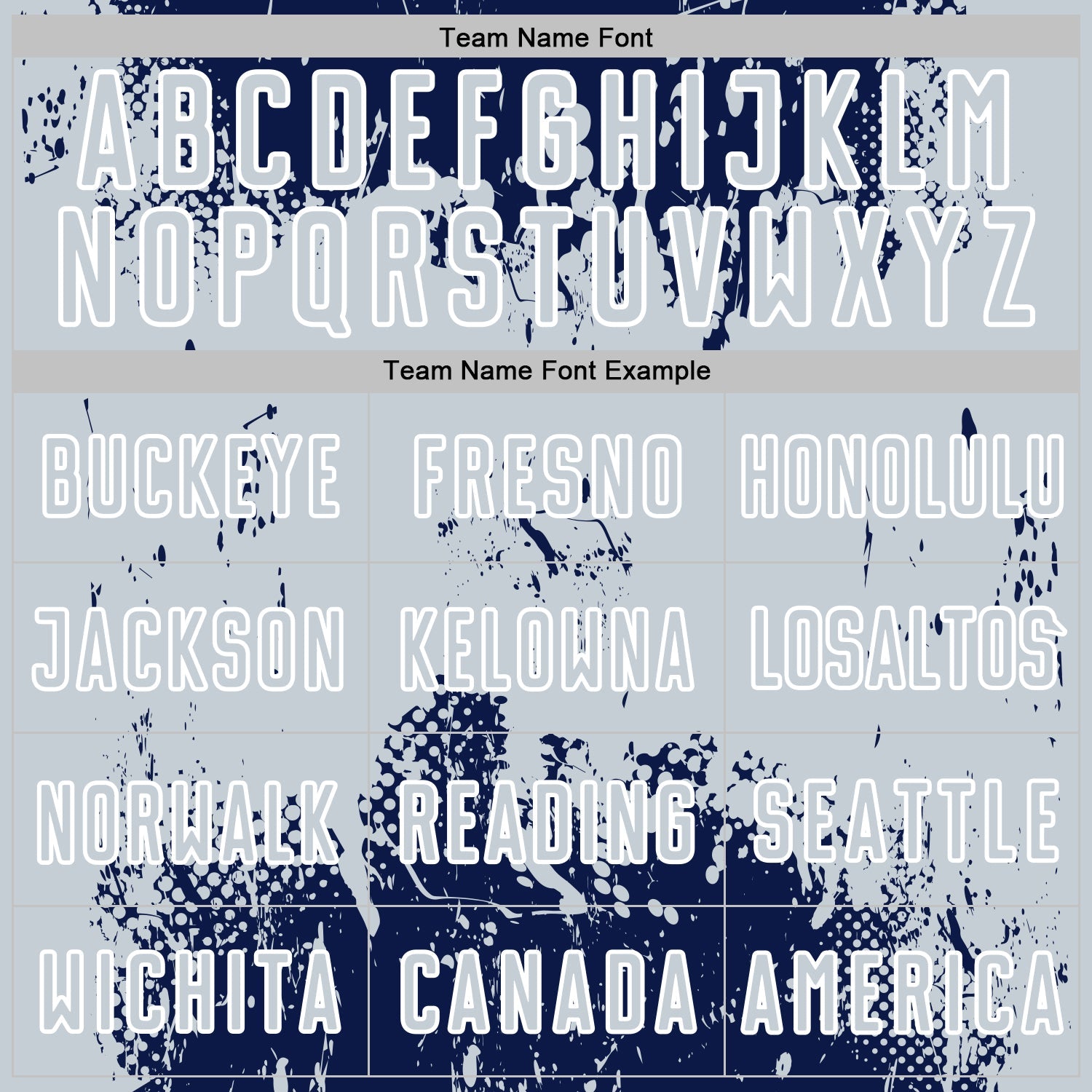 Custom Navy Silver-White Abstract Splatter Grunge Art Sports Sublimation Soccer Uniform Jersey view 5