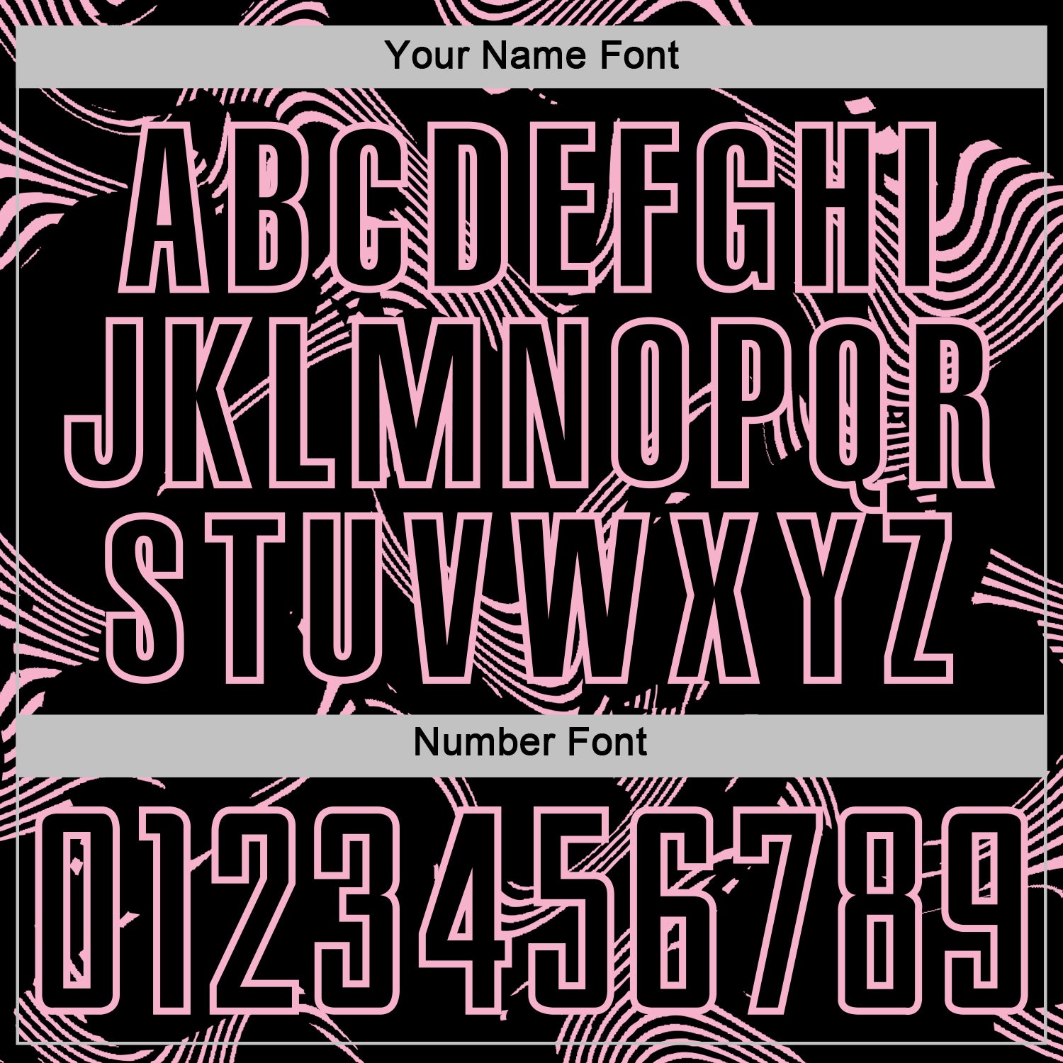Custom Black Light Pink Curve Lines Sports Sublimation Soccer Uniform Jersey view 6