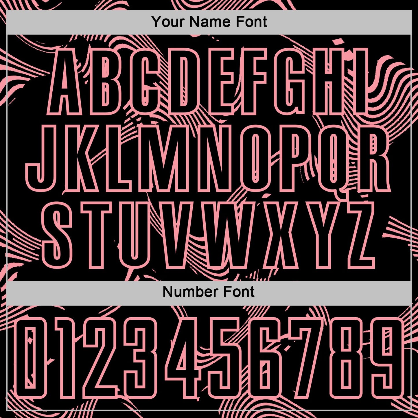 Custom Black Medium Pink Curve Lines Sports Sublimation Soccer Uniform Jersey view 6