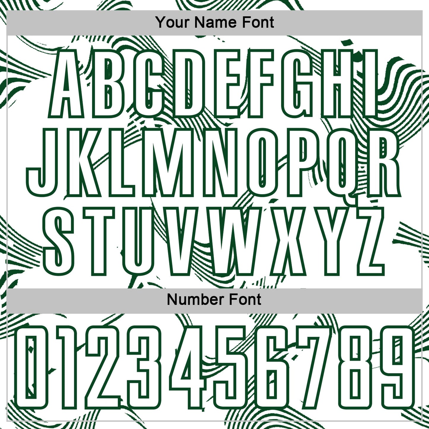 Custom White Green Curve Lines Sports Sublimation Soccer Uniform Jersey view 6