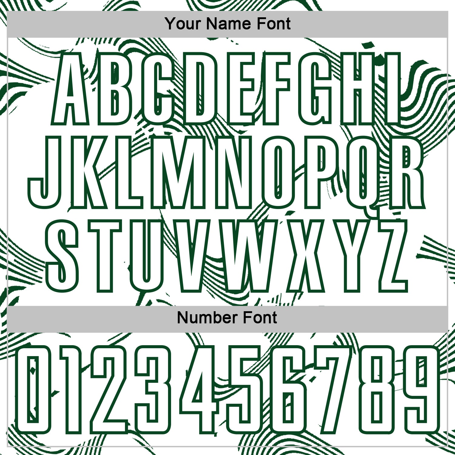 Custom White Green Curve Lines Sports Sublimation Soccer Uniform Jersey view 6
