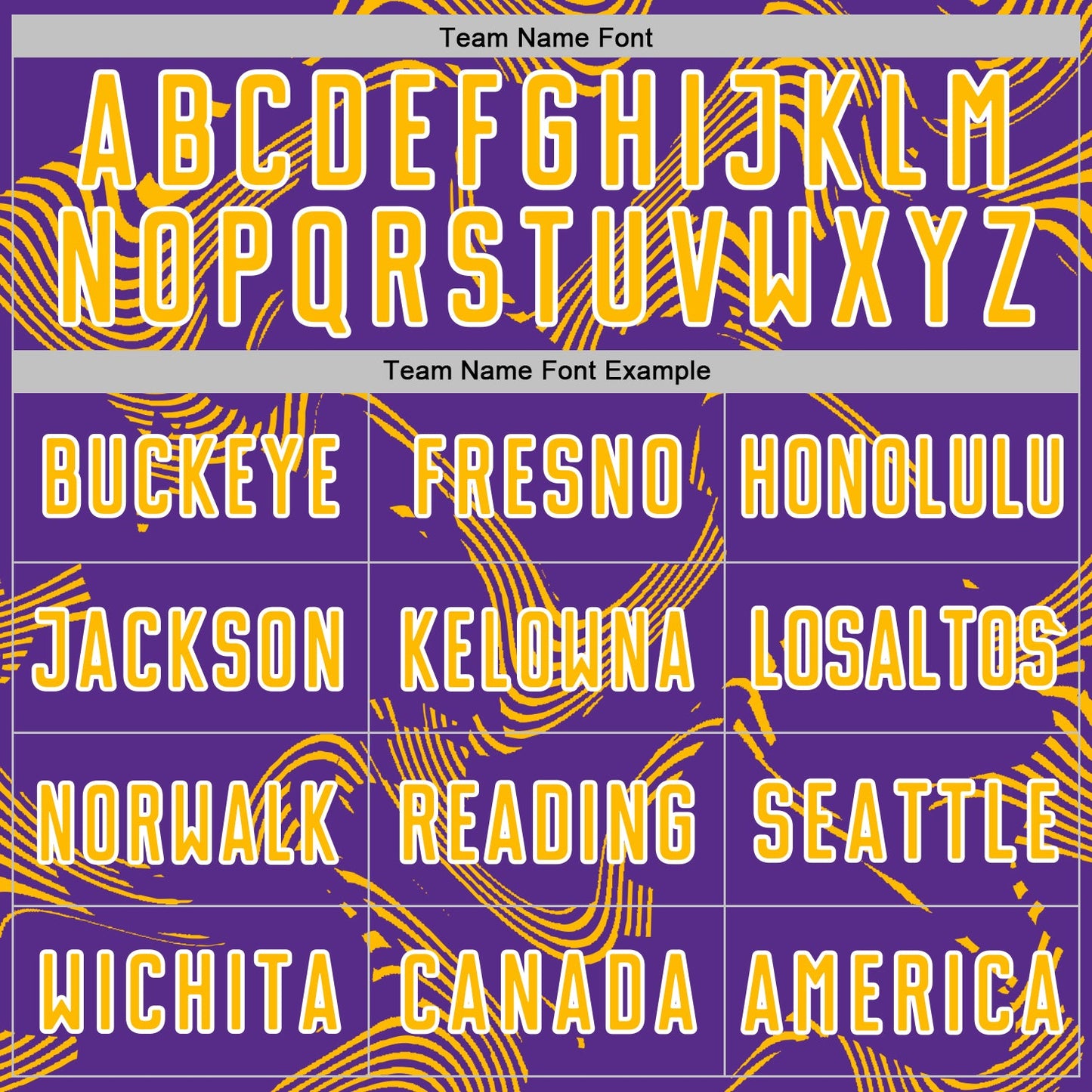 Custom Purple Gold-White Curve Lines Sports Sublimation Soccer Uniform Jersey view 5