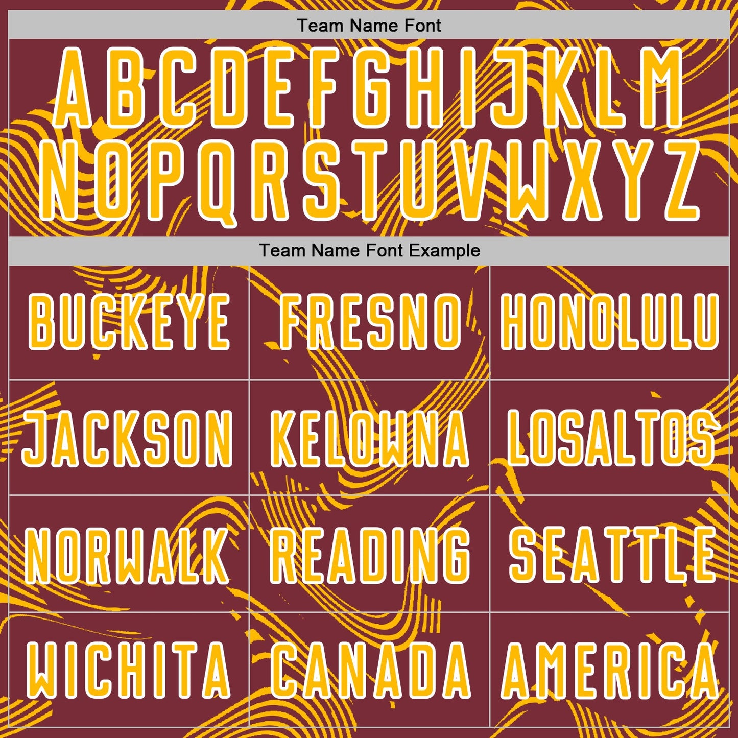 Custom Burgundy Gold-White Curve Lines Sports Sublimation Soccer Uniform Jersey view 5
