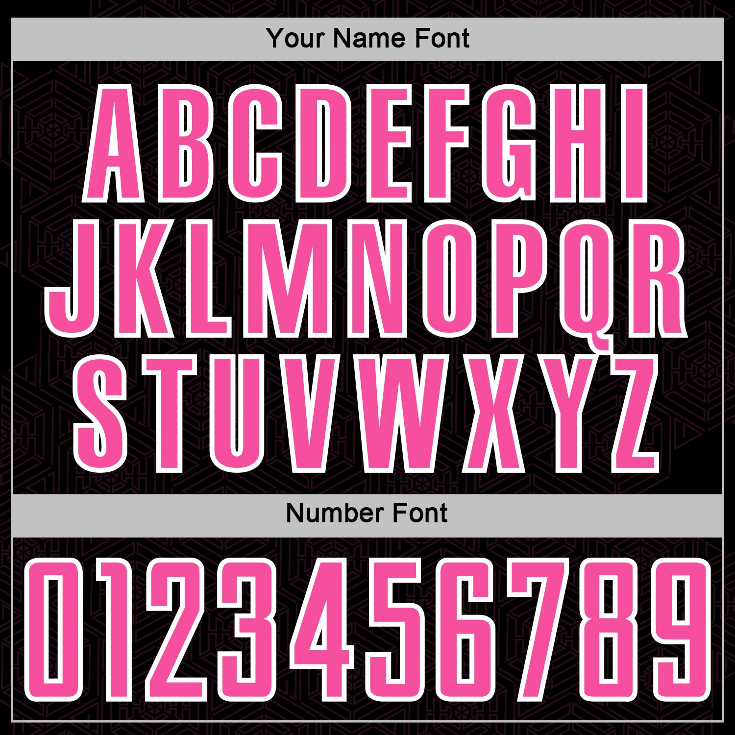 Custom Black Pink-White Geometric Shape Sports Sublimation Soccer Uniform Jersey view 6