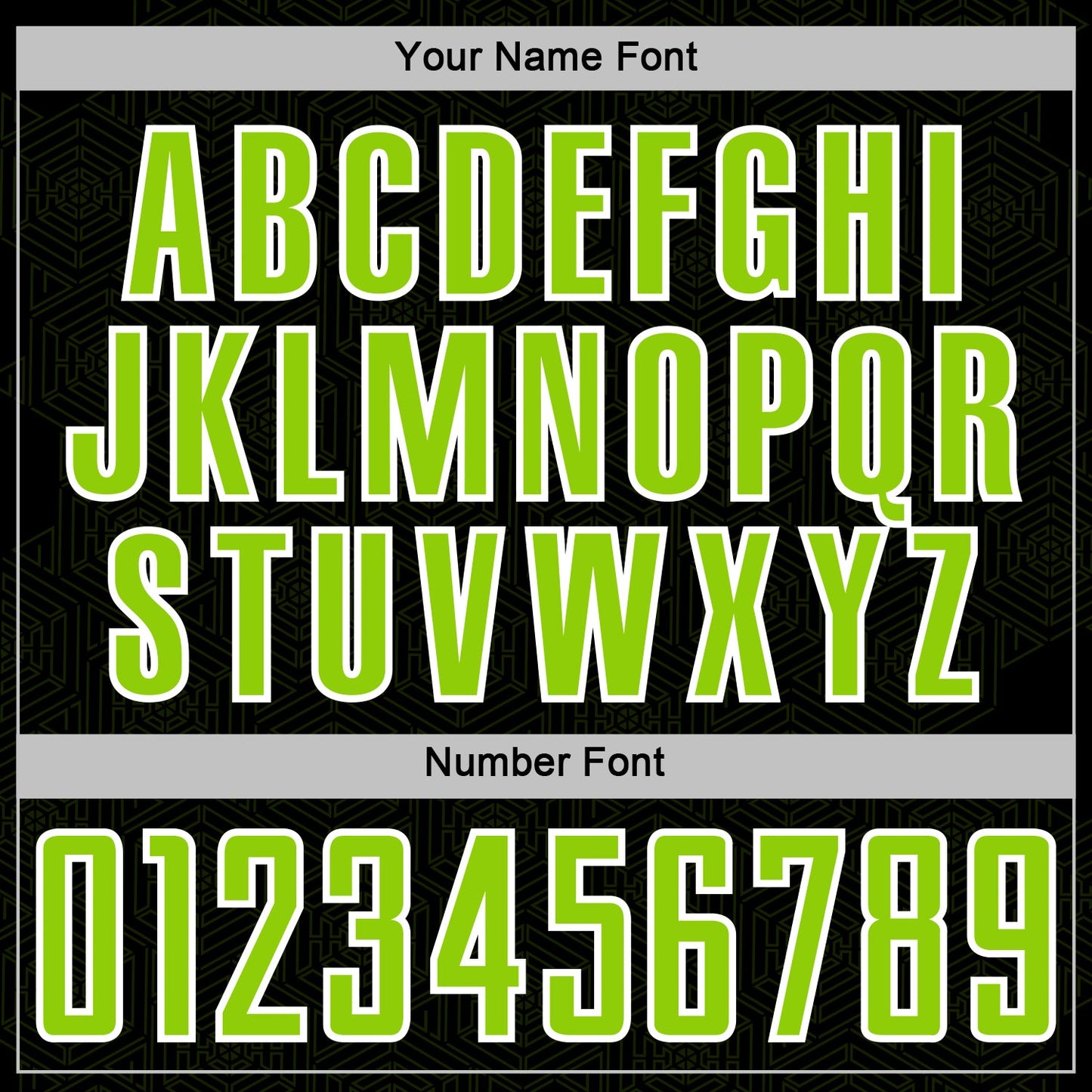 Custom Black Neon Green-White Geometric Shape Sports Sublimation Soccer Uniform Jersey view 6