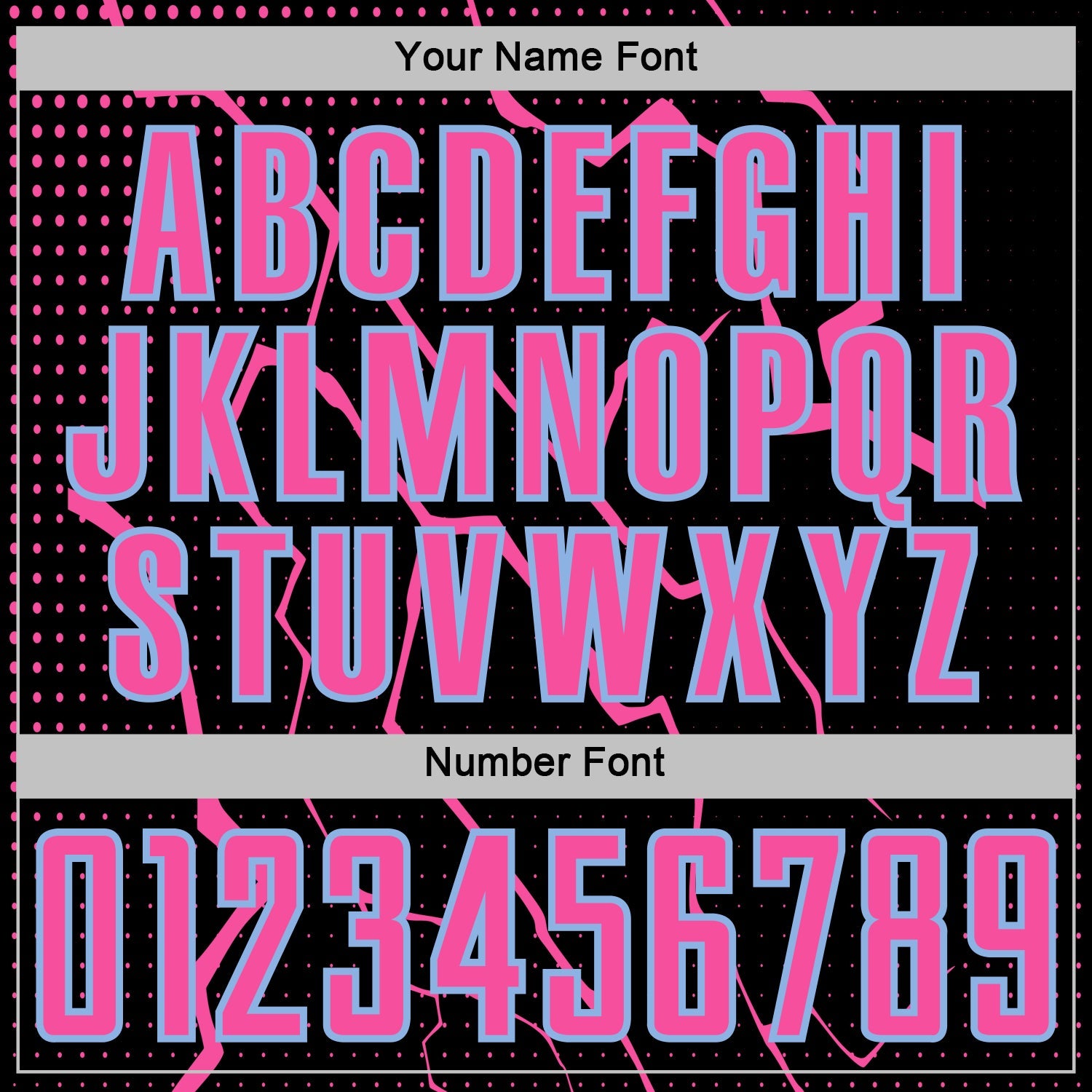 Custom Black Pink-Light Blue Lightning Sports Sublimation Soccer Uniform Jersey view 6