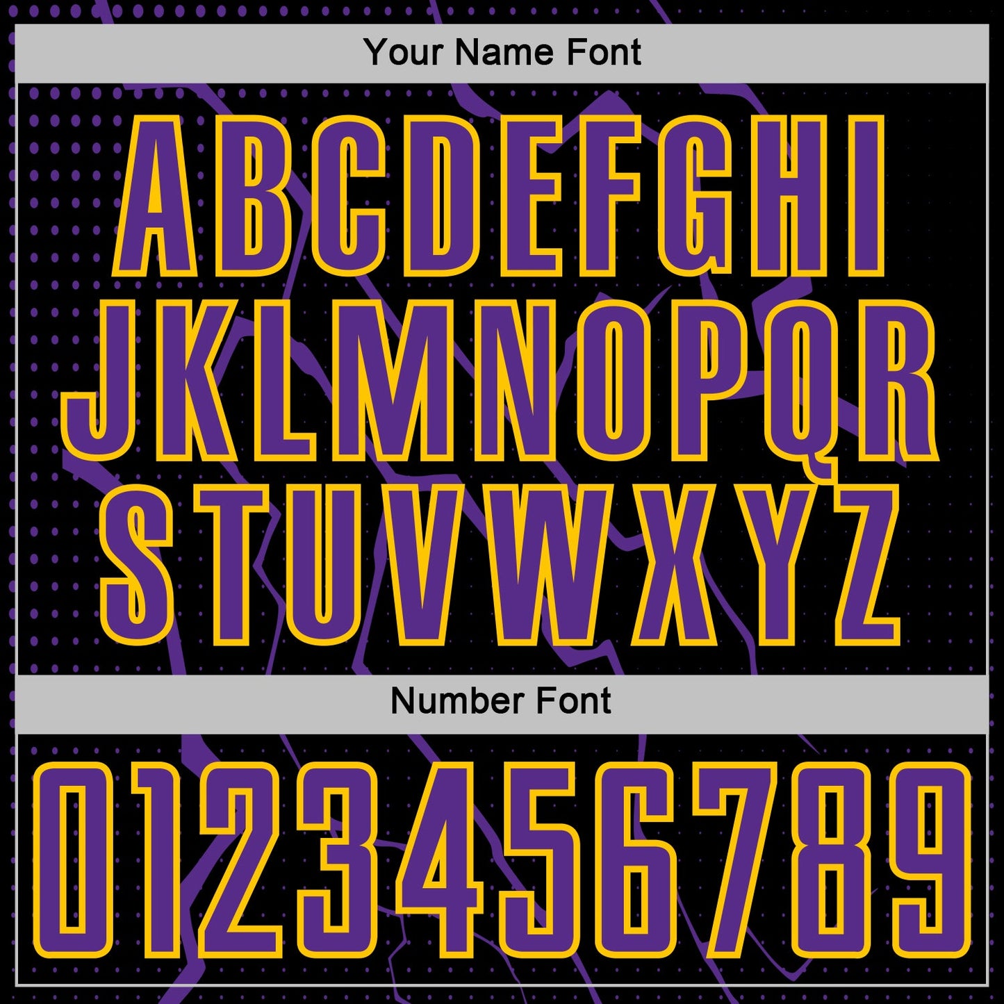 Custom Black Purple-Yellow Lightning Sports Sublimation Soccer Uniform Jersey view 6