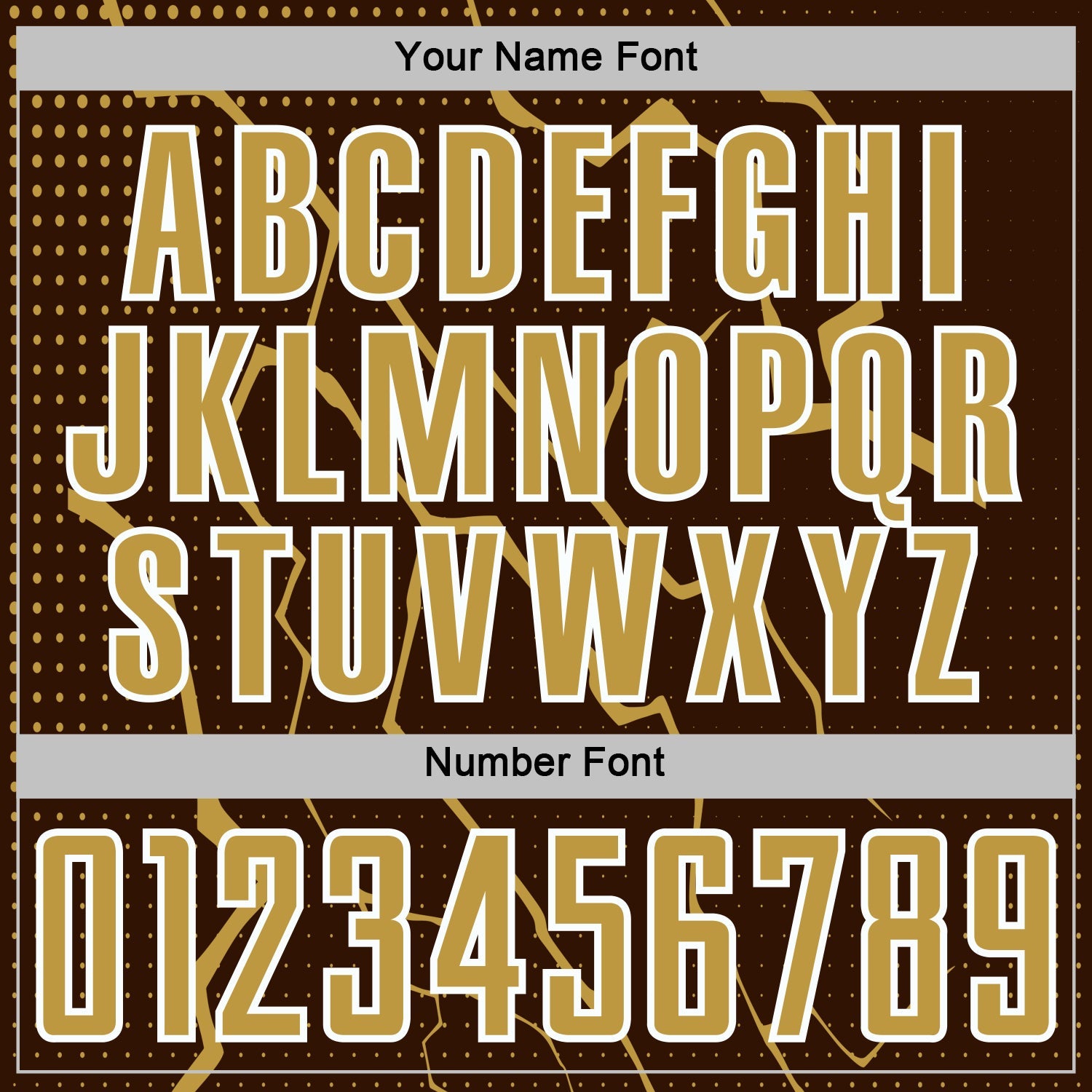 Custom Brown Old Gold-White Lightning Sports Sublimation Soccer Uniform Jersey view 6