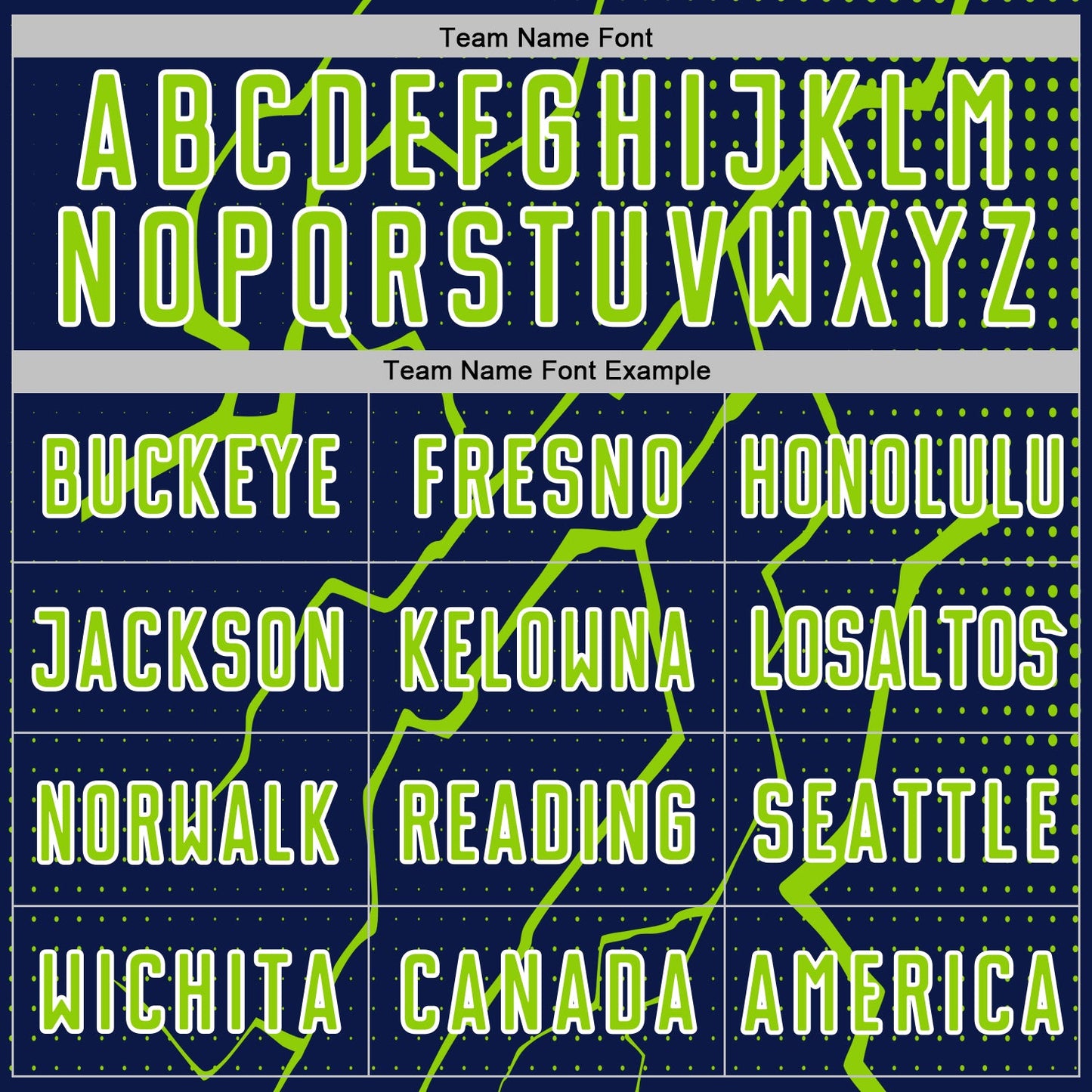 Custom Navy Neon Green-White Lightning Sports Sublimation Soccer Uniform Jersey view 5