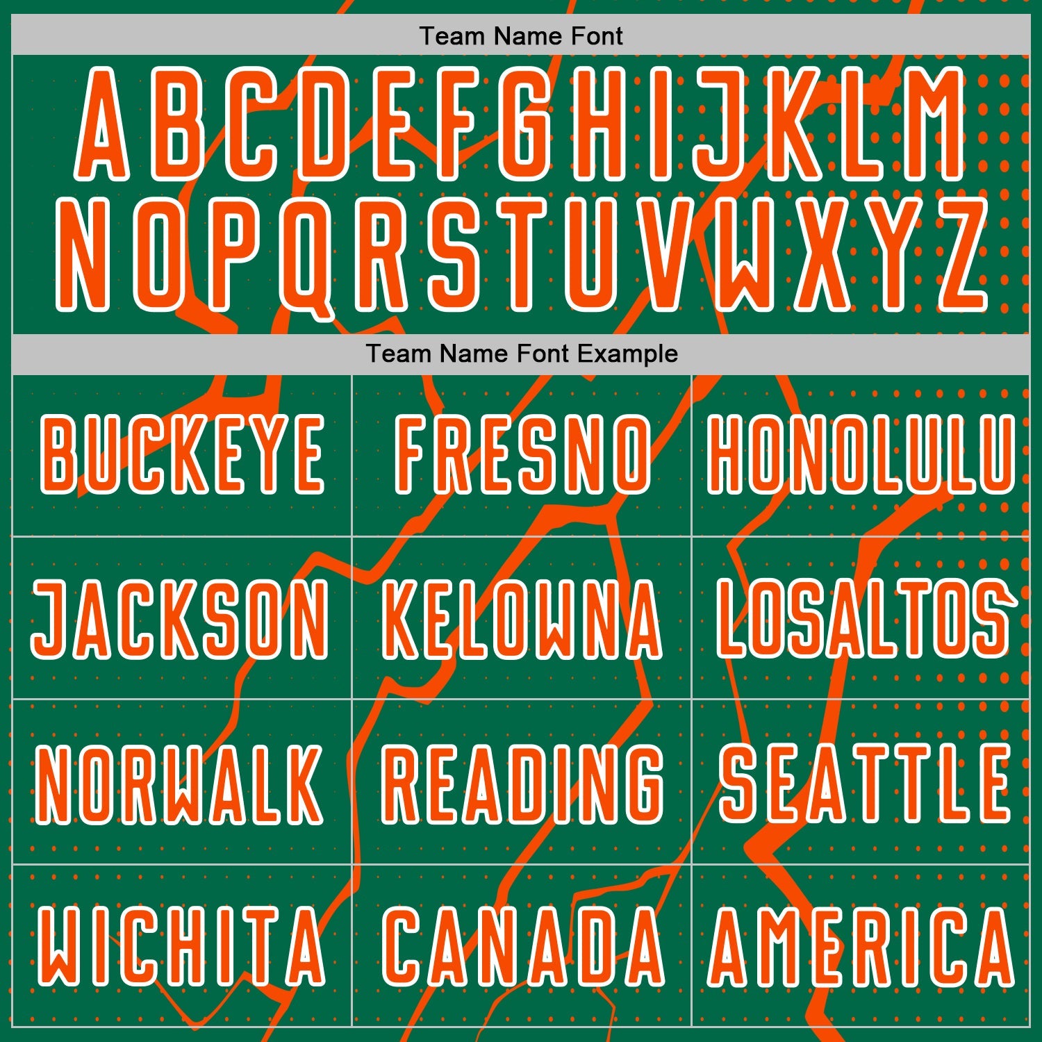 Custom Kelly Green Orange-White Lightning Sports Sublimation Soccer Uniform Jersey view 5