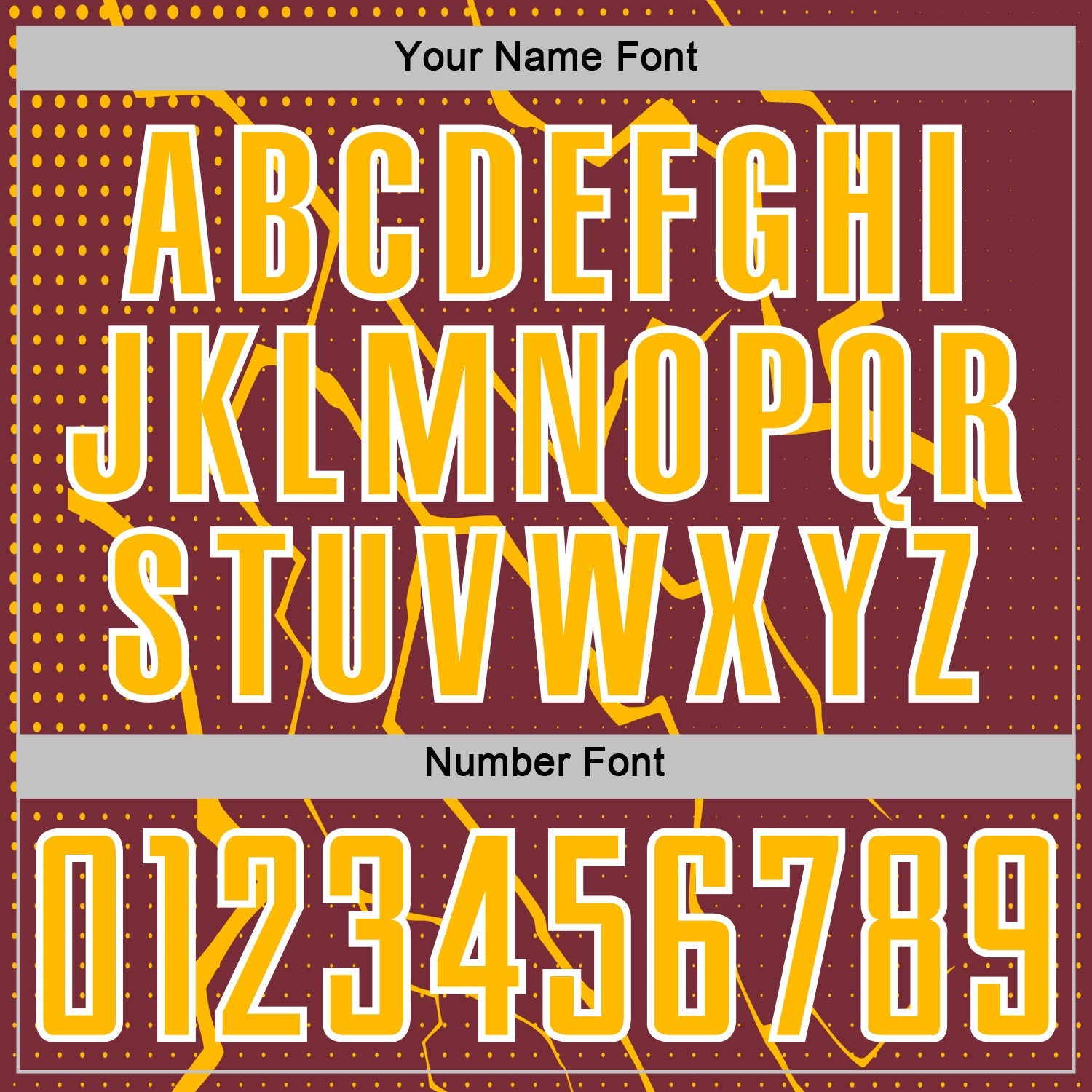 Custom Burgundy Gold-White Lightning Sports Sublimation Soccer Uniform Jersey view 6