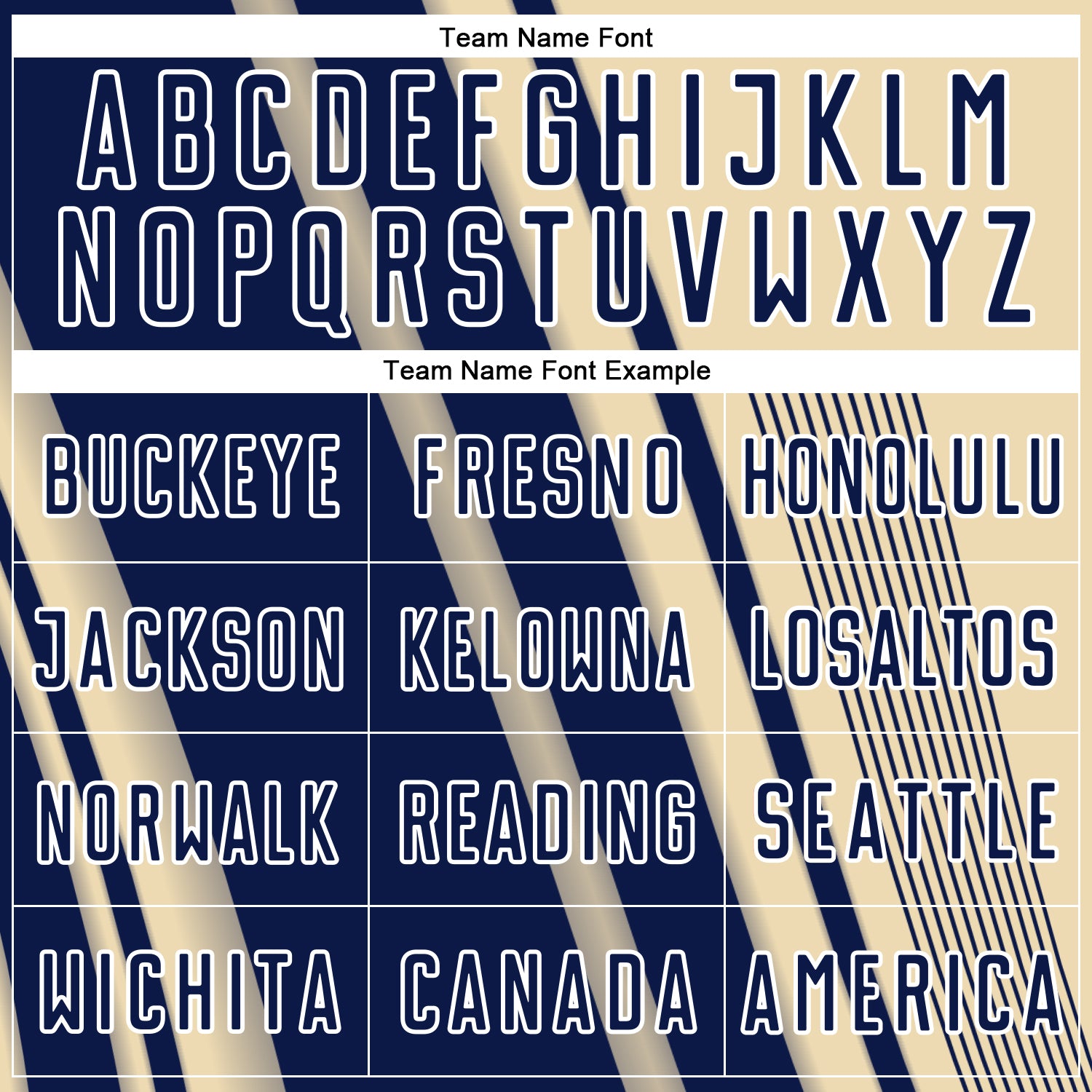 Custom Cream Navy-White Lines Sports Sublimation Soccer Uniform Jersey view 5