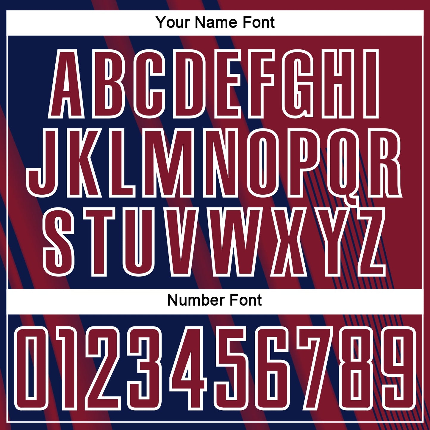 Custom Crimson Navy-White Lines Sports Sublimation Soccer Uniform Jersey view 6