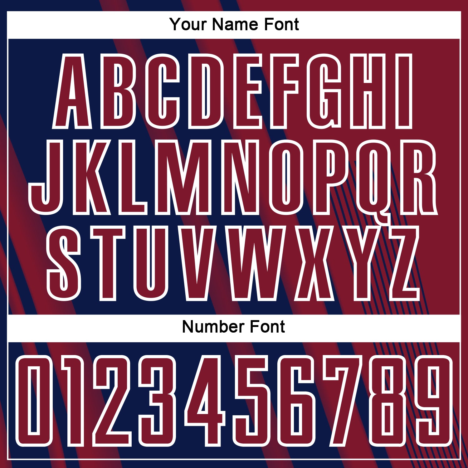 Custom Crimson Navy-White Lines Sports Sublimation Soccer Uniform Jersey view 6