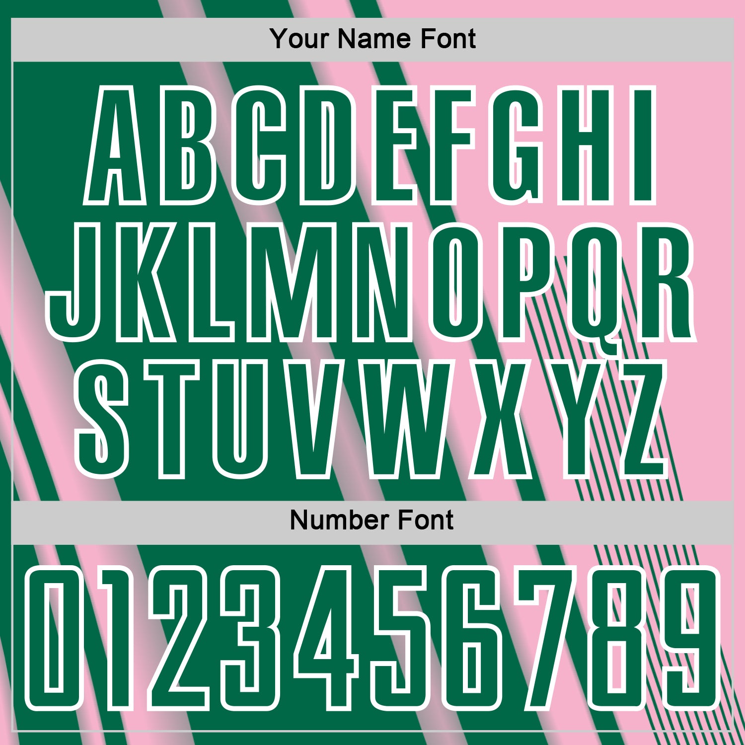 Custom Light Pink Kelly Green-White Lines Sports Sublimation Soccer Uniform Jersey view 6
