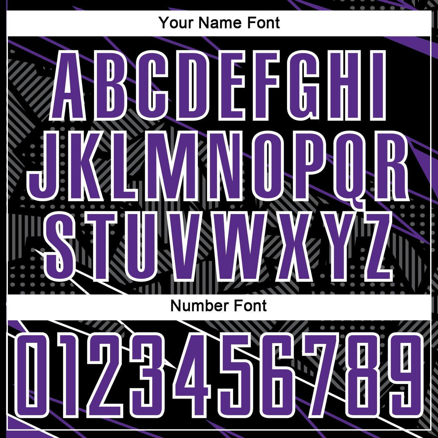 Custom Black Purple-White Lines Sports Sublimation Soccer Uniform Jersey view 6
