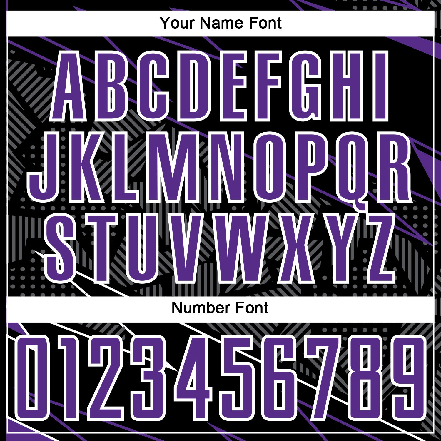 Custom Black Purple-White Lines Sports Sublimation Soccer Uniform Jersey view 6