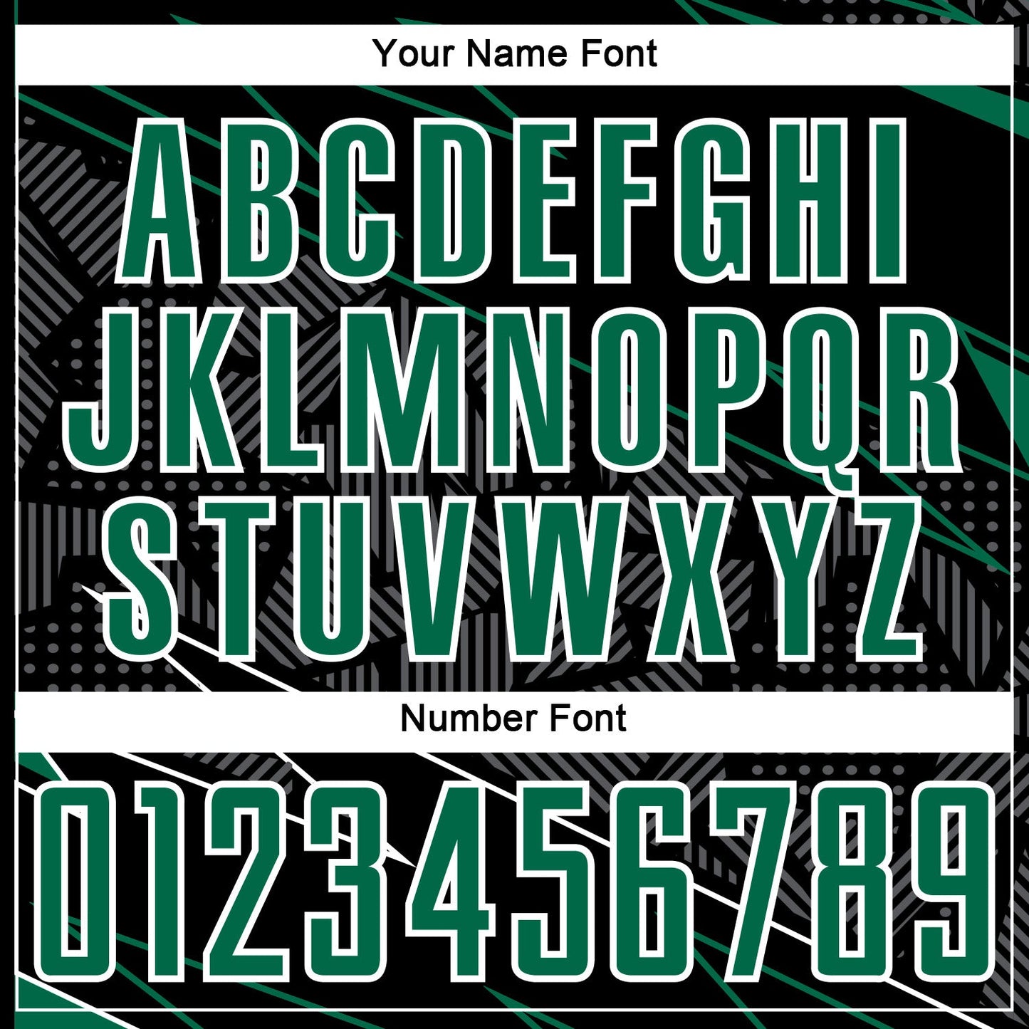 Custom Black Kelly Green-White Lines Sports Sublimation Soccer Uniform Jersey view 6