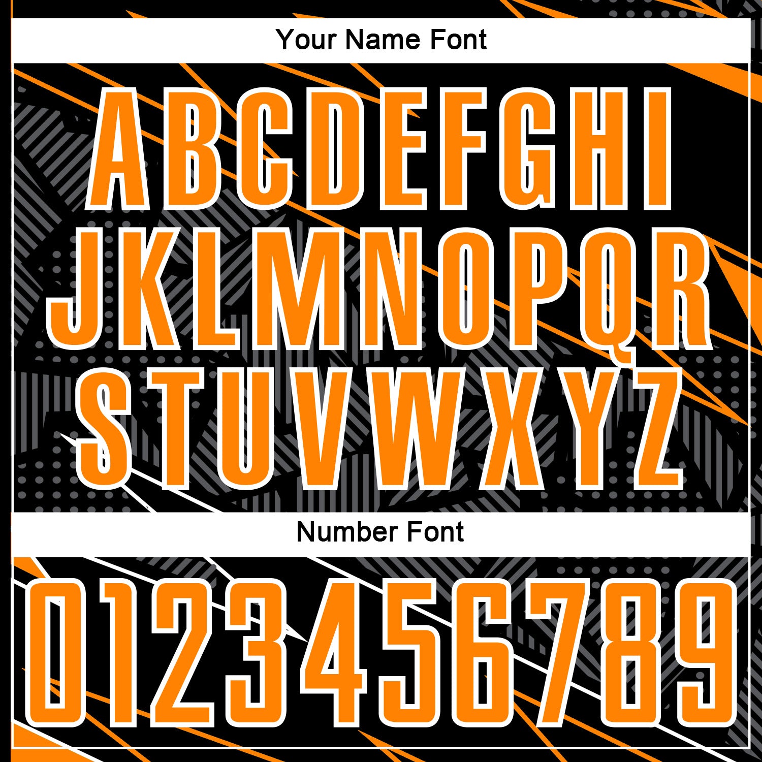 Custom Black Bay Orange-White Lines Sports Sublimation Soccer Uniform Jersey view 6