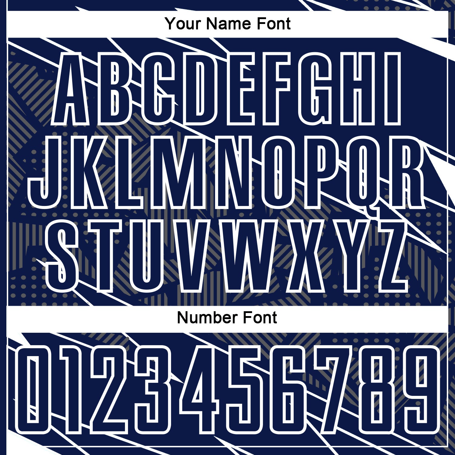 Custom Navy White Lines Sports Sublimation Soccer Uniform Jersey view 6