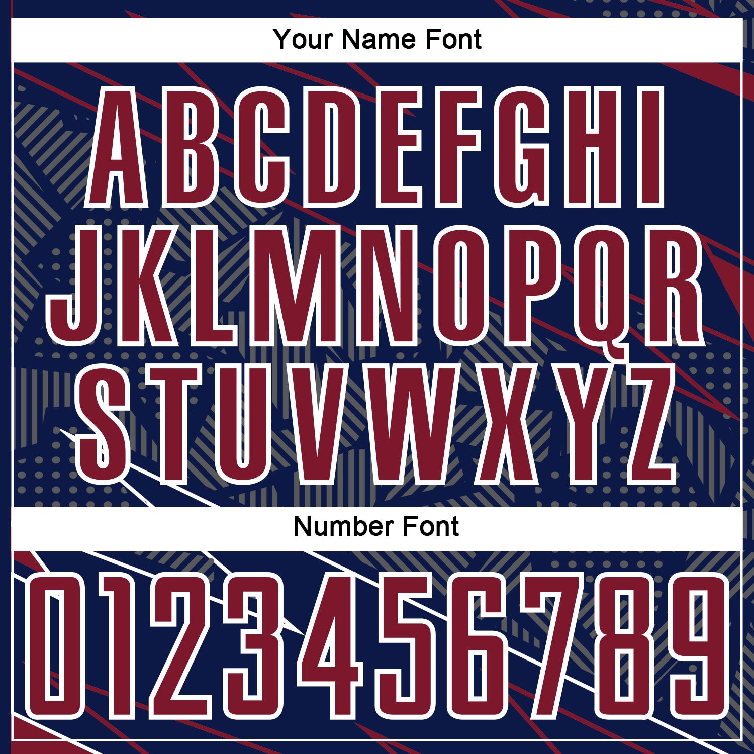 Custom Navy Crimson-White Lines Sports Sublimation Soccer Uniform Jersey view 6