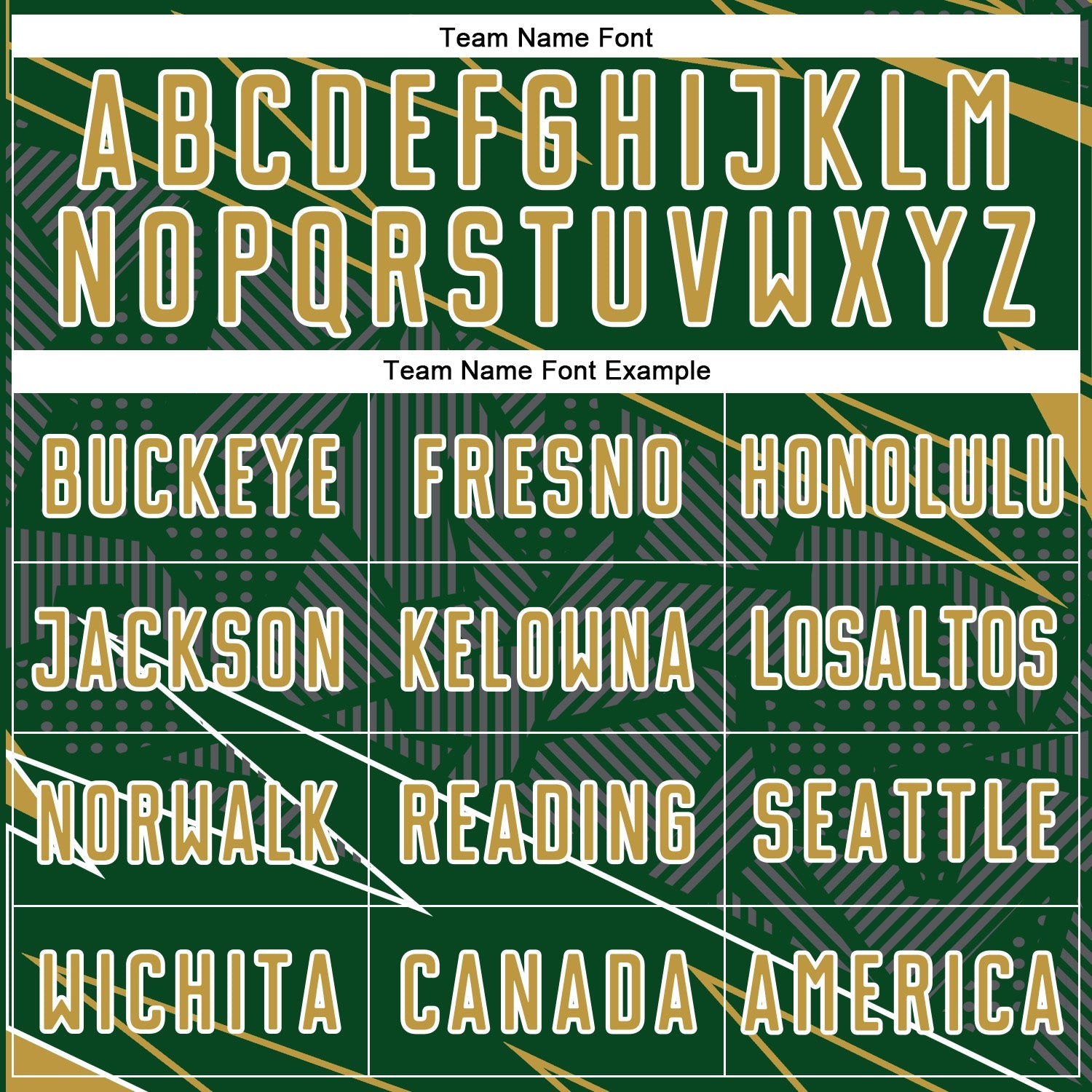 Custom Green Old Gold-White Lines Sports Sublimation Soccer Uniform Jersey view 5