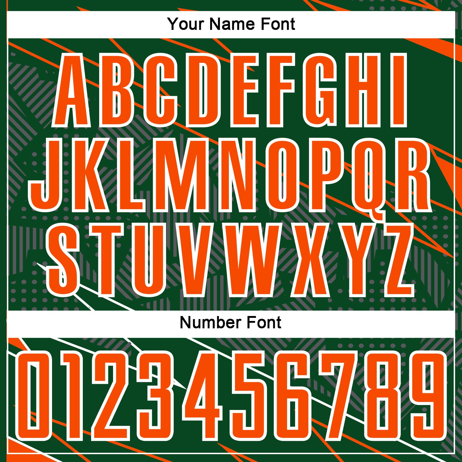 Custom Green Orange-White Lines Sports Sublimation Soccer Uniform Jersey view 6