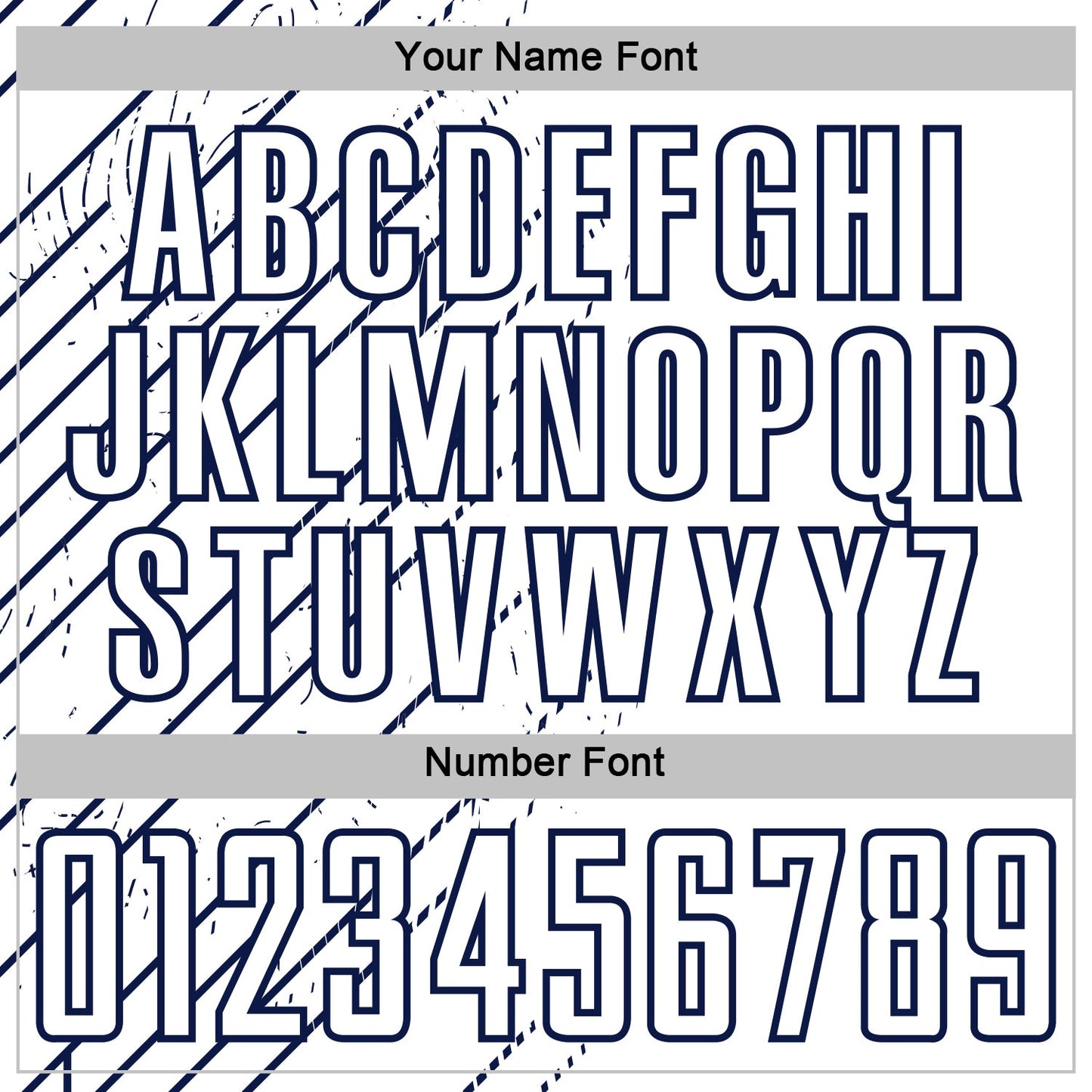 Custom White Navy Lines Sports Sublimation Soccer Uniform Jersey view 6