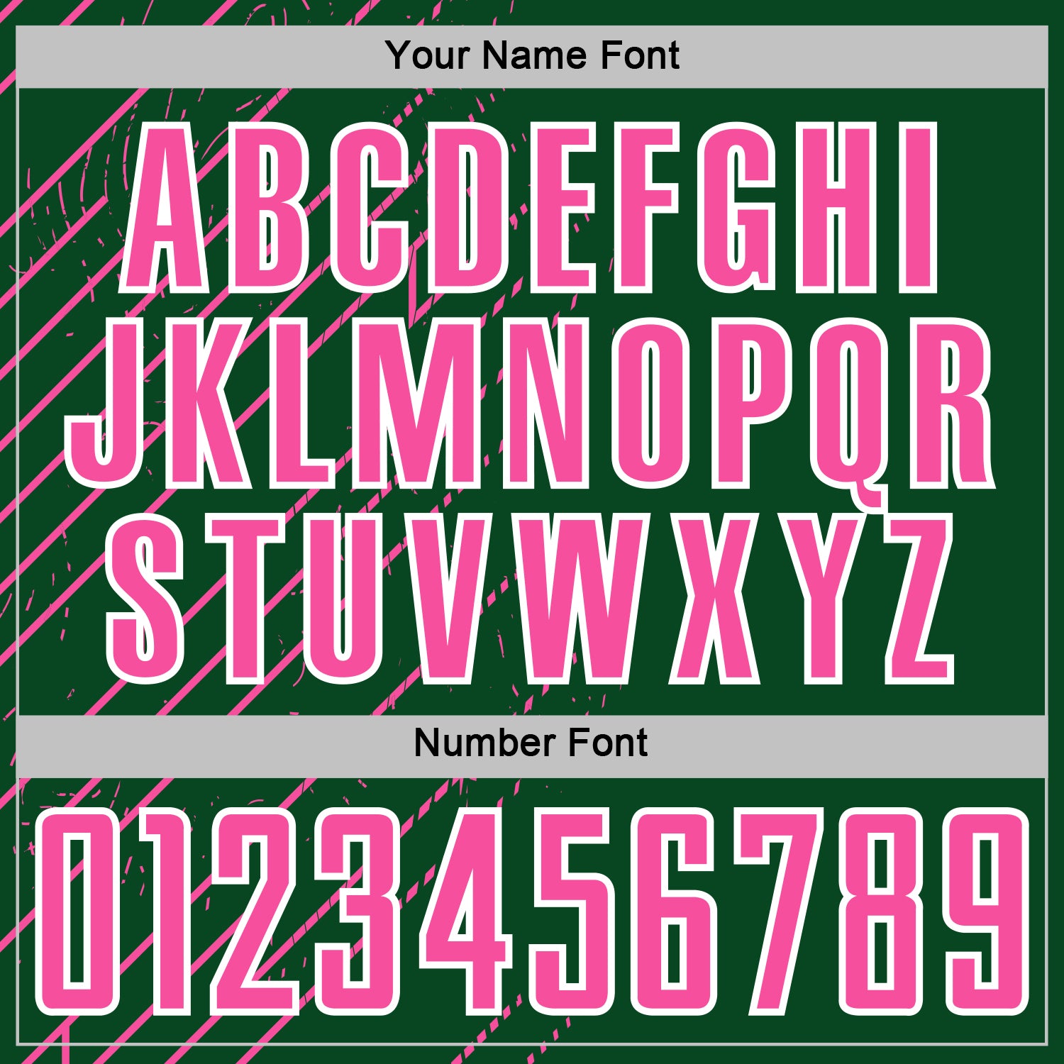 Custom Green Pink-White Lines Sports Sublimation Soccer Uniform Jersey view 6