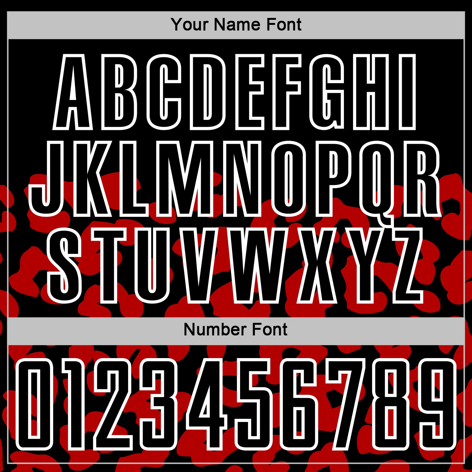 Custom Red Black-White Animal Leopard Print Sports Sublimation Soccer Uniform Jersey view 6