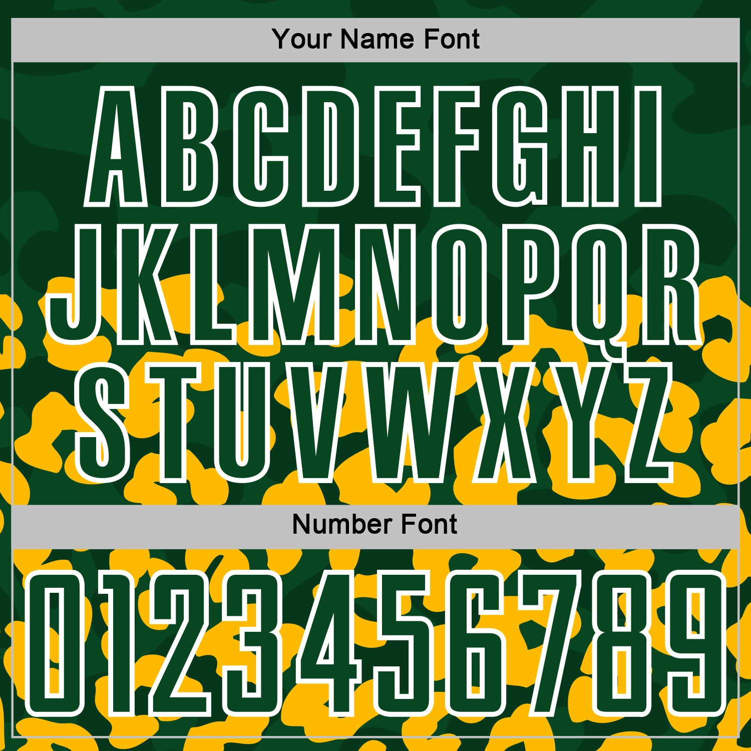 Custom Gold Green-White Animal Leopard Print Sports Sublimation Soccer Uniform Jersey view 6