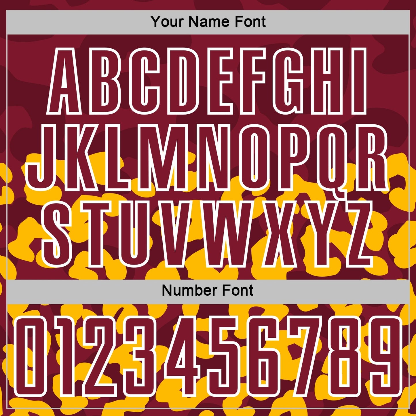 Custom Gold Crimson-White Animal Leopard Print Sports Sublimation Soccer Uniform Jersey view 6