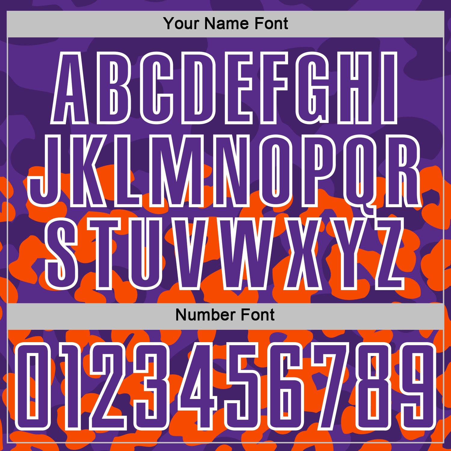 Custom Orange Purple-White Animal Leopard Print Sports Sublimation Soccer Uniform Jersey view 6