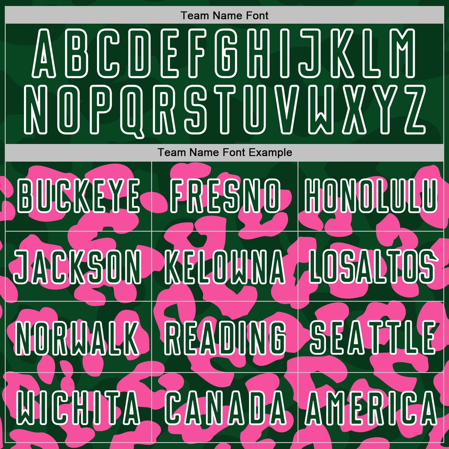 Custom Pink Green-White Animal Leopard Print Sports Sublimation Soccer Uniform Jersey view 5
