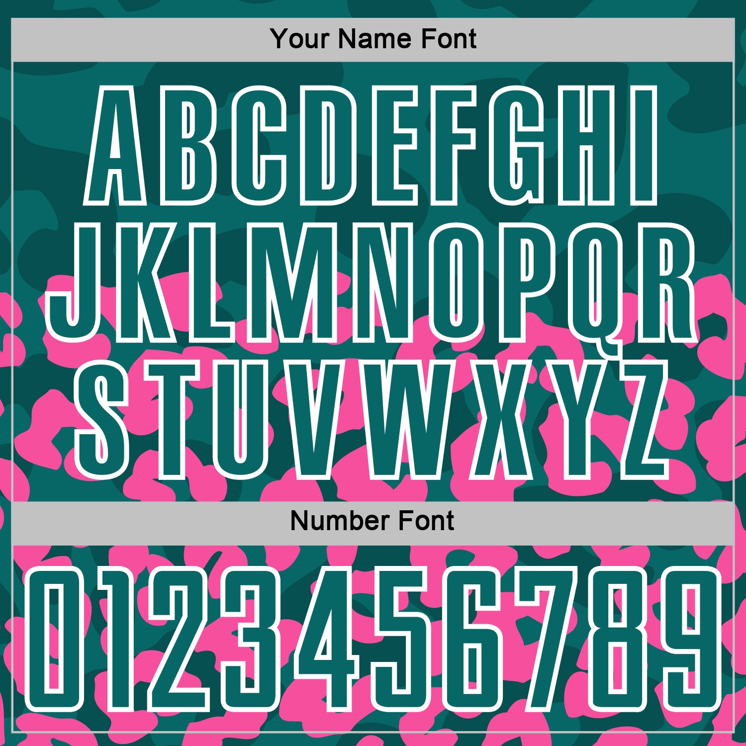 Custom Pink Teal-White Animal Leopard Print Sports Sublimation Soccer Uniform Jersey view 6