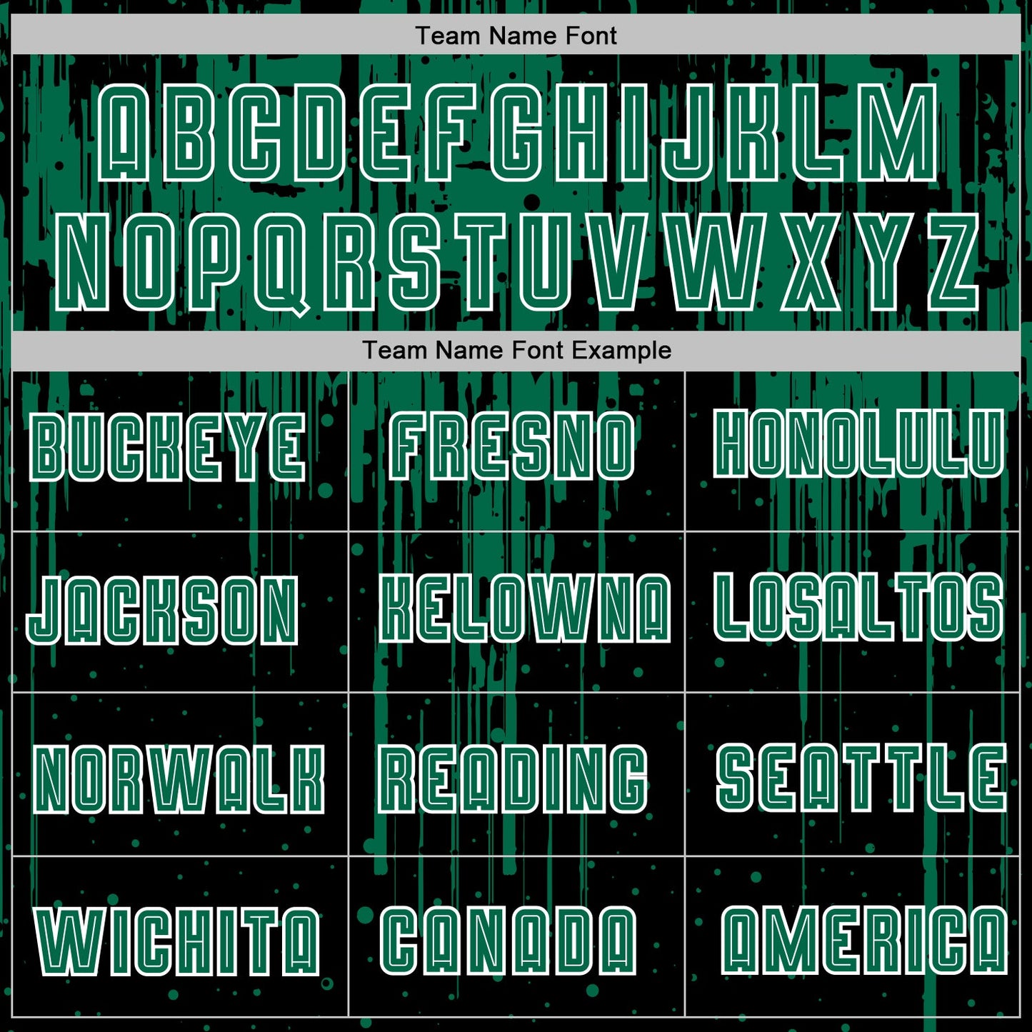 Custom Black Kelly Green-White Dripping Splatte Pattern Sports Sublimation Soccer Uniform Jersey view 5