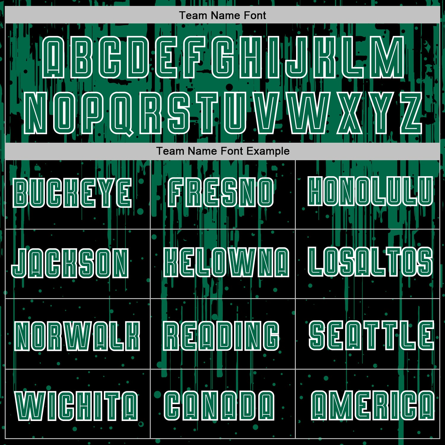 Custom Black Kelly Green-White Dripping Splatte Pattern Sports Sublimation Soccer Uniform Jersey view 5