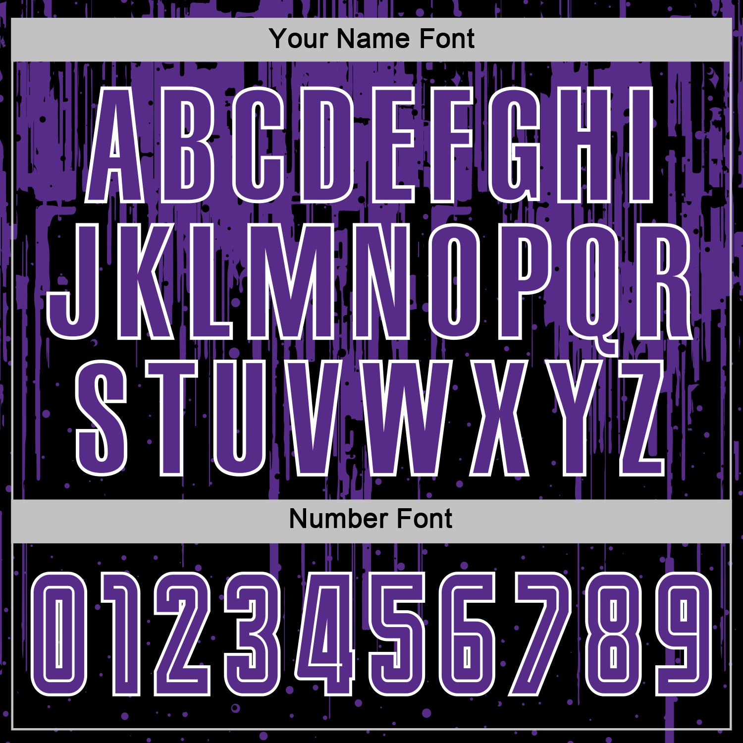 Custom Black Purple-White Dripping Splatte Pattern Sports Sublimation Soccer Uniform Jersey view 6