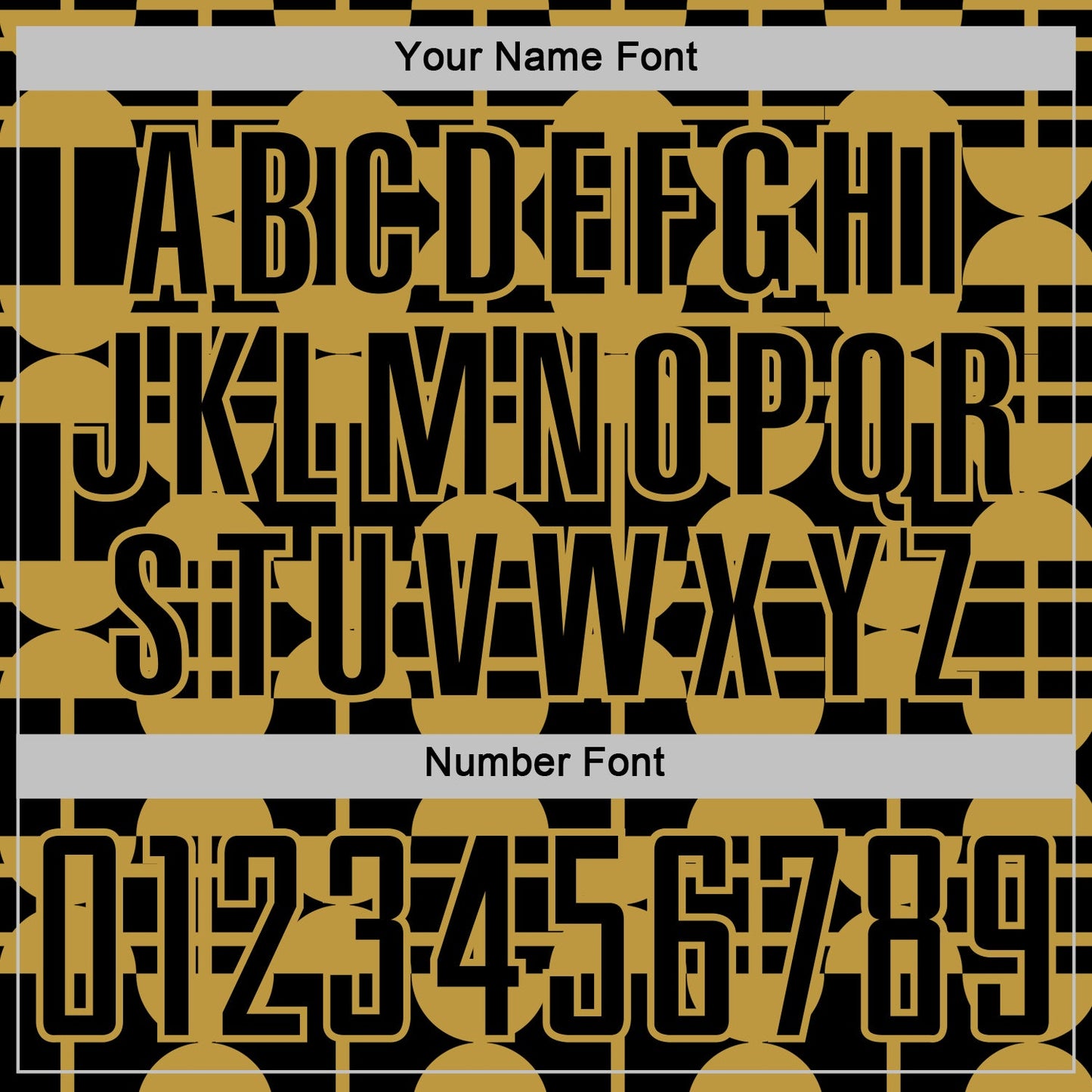 Custom Black Old Gold Geometric Shapes Sports Sublimation Soccer Uniform Jersey view 6