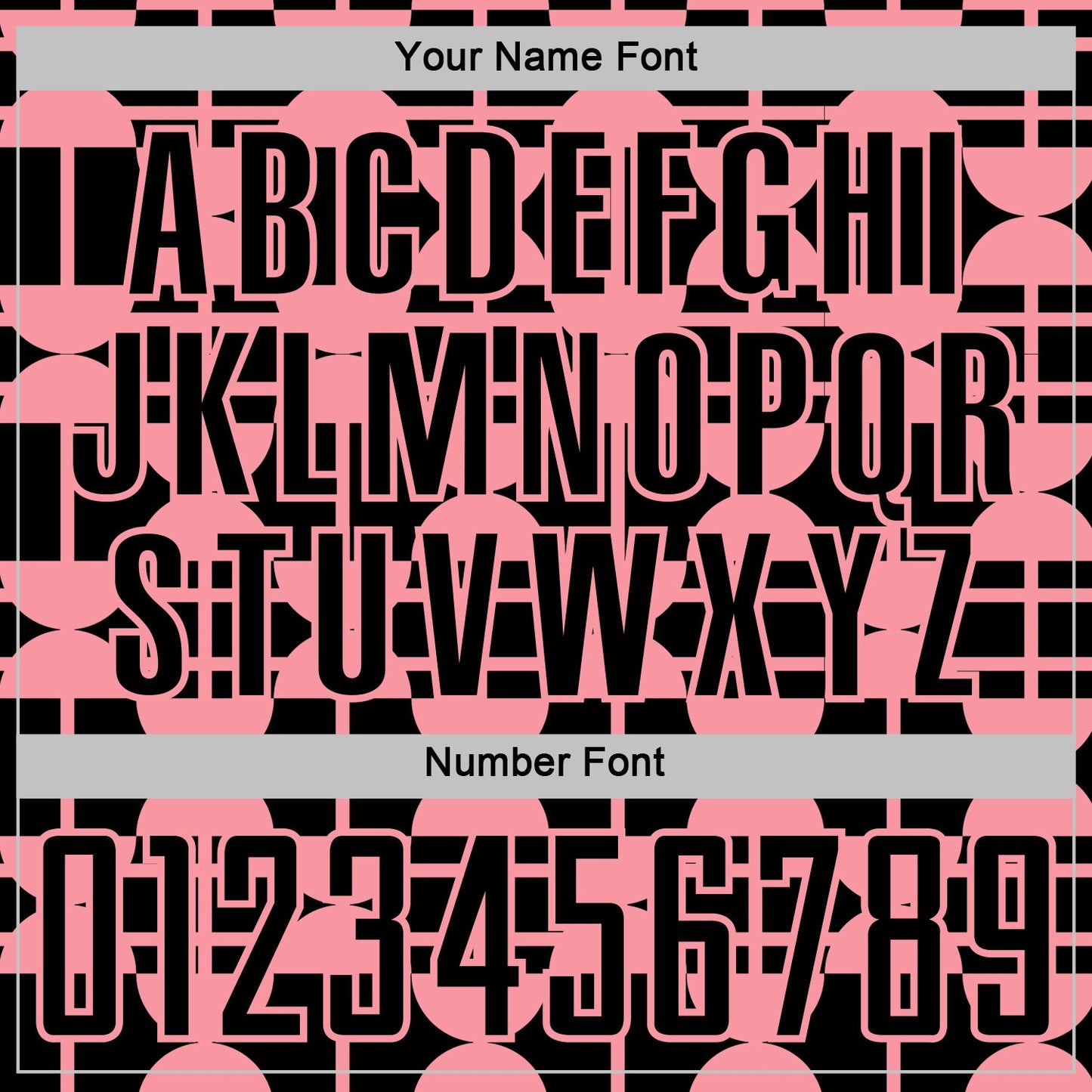 Custom Black Medium Pink Geometric Shapes Sports Sublimation Soccer Uniform Jersey view 6